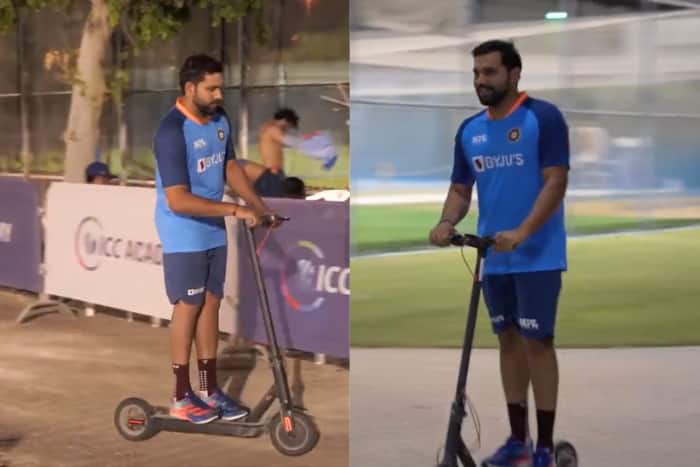 VIDEO: Rohit Sharma Enjoys Scooter Ride In Dubai Away From Asia Cup’s Pressure | Watch